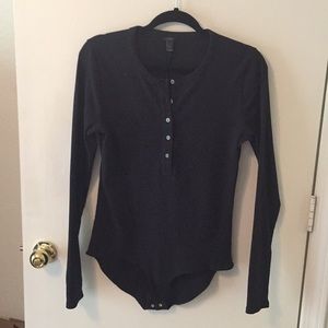 J. Crew Henley Bodysuit